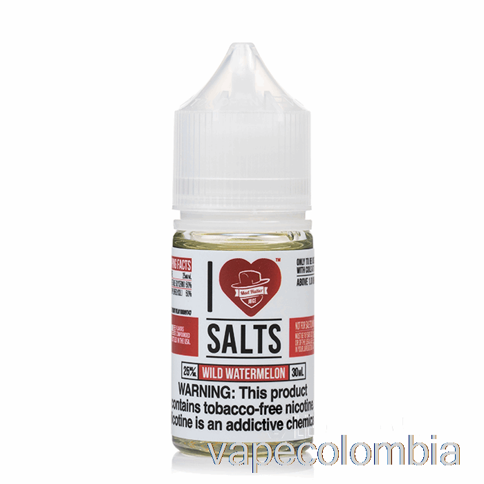 Vape Recargable Sandía Salvaje - I Love Salts - 30ml 50mg